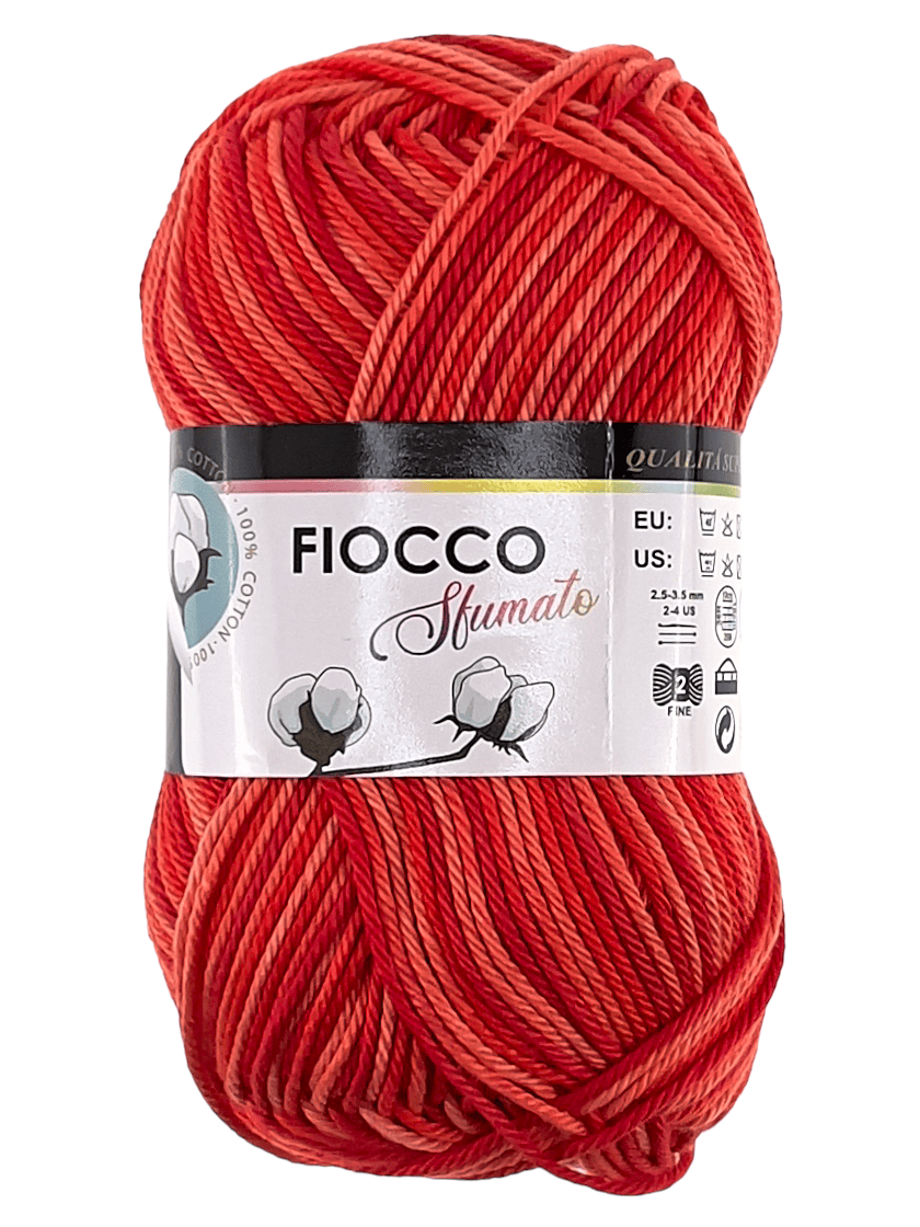 Fiocco Sfumato Rot 9320